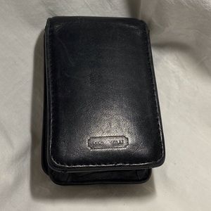 Coach double lipstick case